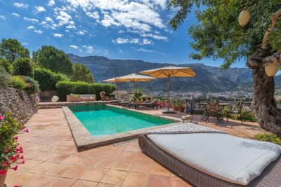 Encantadora finca con piscina en las afueras de Sóller Encantadora finca con piscina en las afueras de Sóller